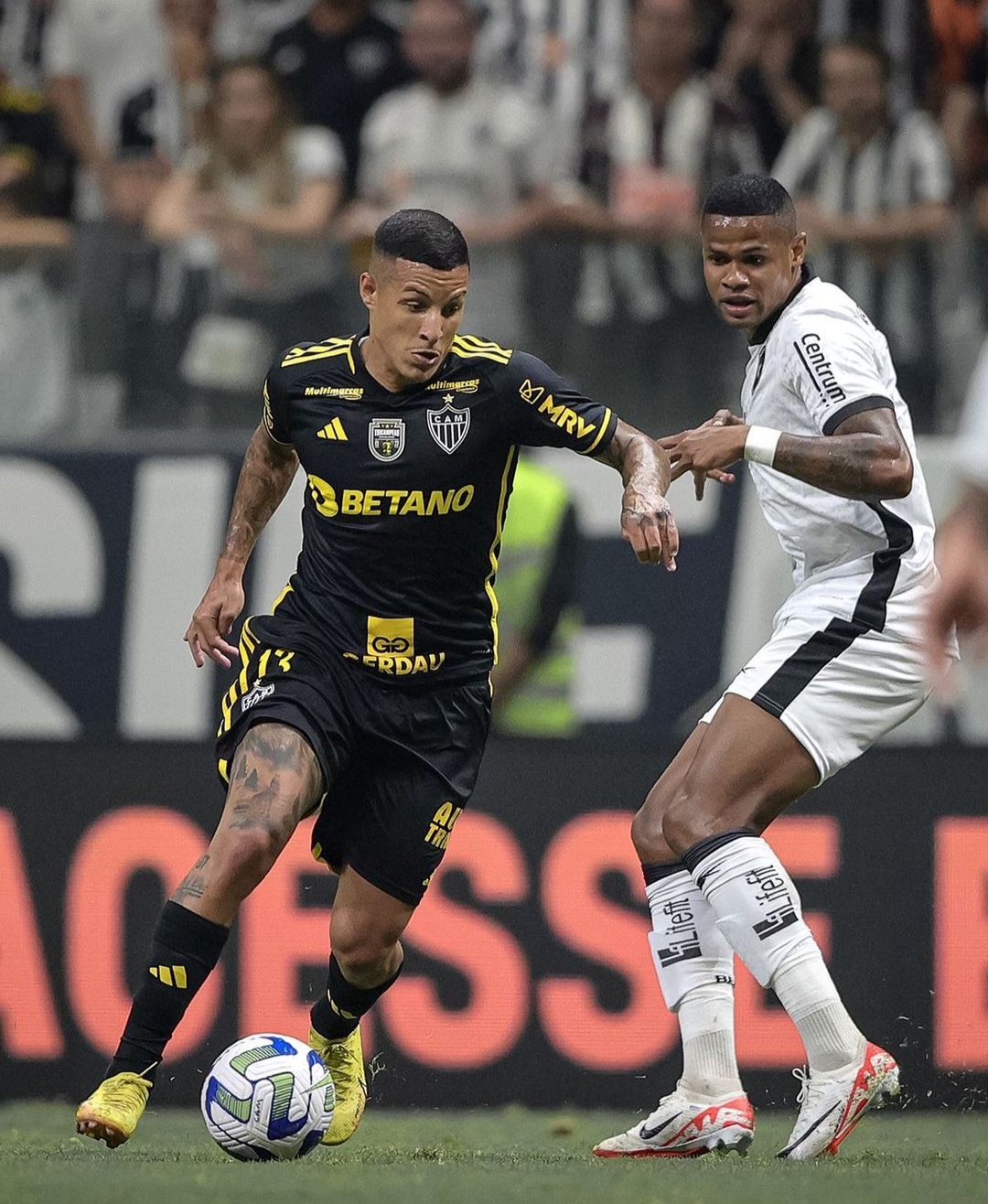 Atlético Mineiro vence o Botafogo na 23ª rodada do Brasileirão