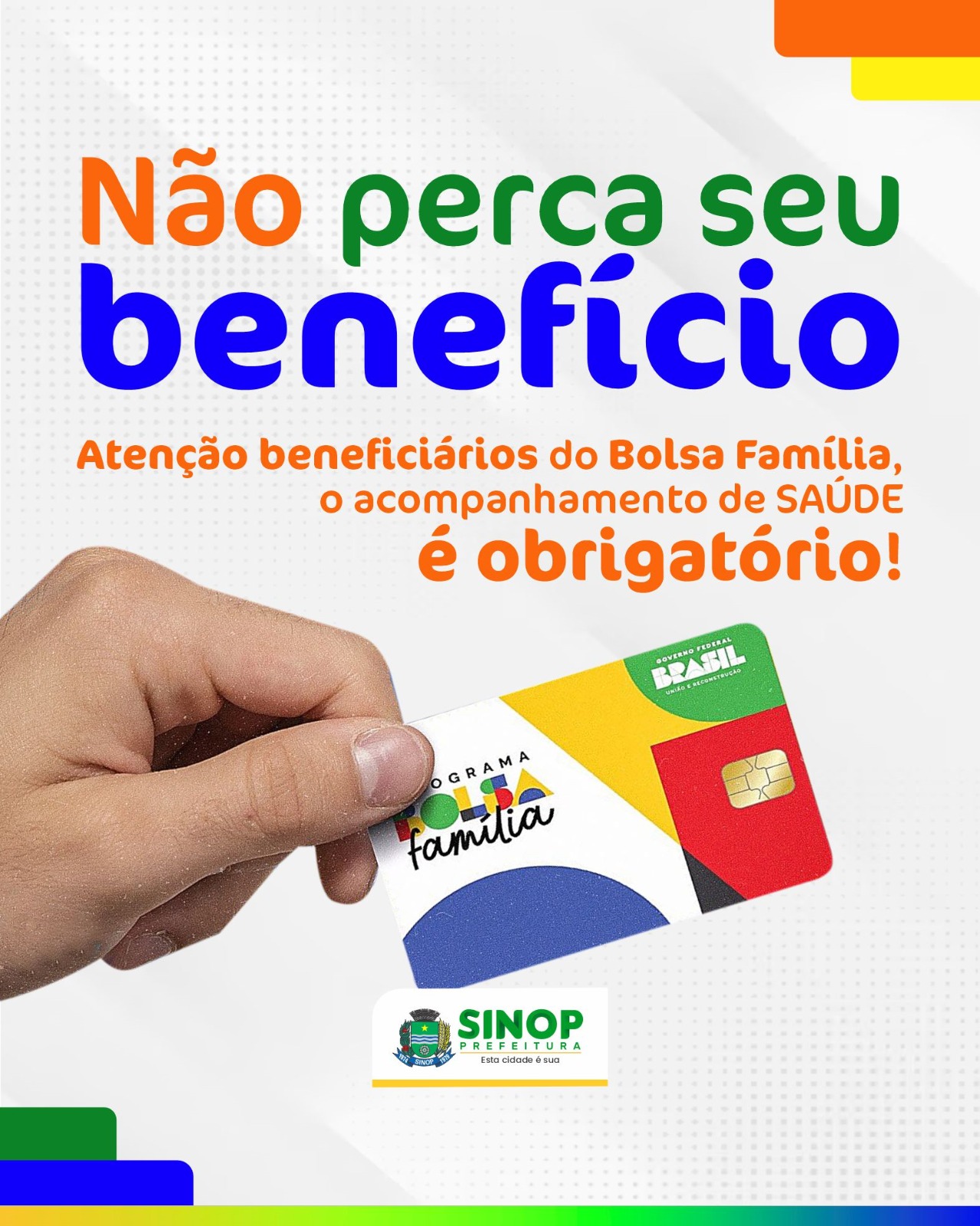 Sábado tem pesagem do Bolsa Família; confira os locais: