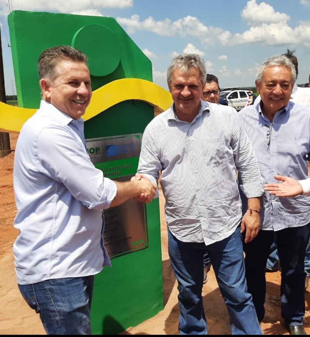 Deputado Dilmar Dal Bosco e governador Mauro Mendes inauguram pavimentação asfáltica em estradas de Sinop