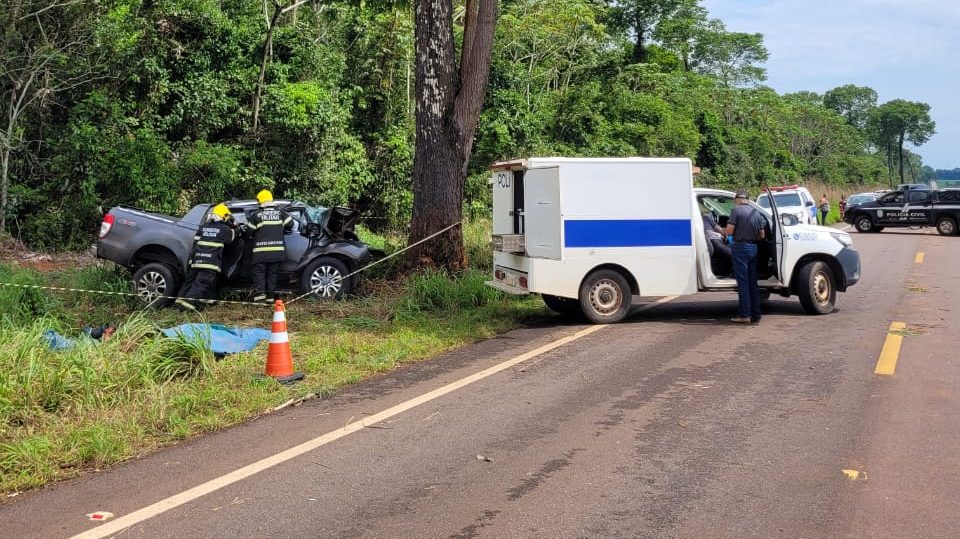 Acidente na MT-423 entre Sinop e Cláudia causa a morte de duas pessoas 